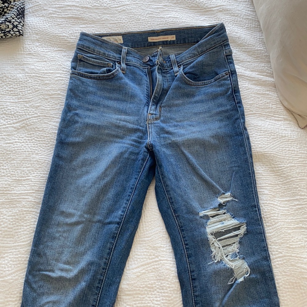 Levi Jeans - 724 high res straight leg